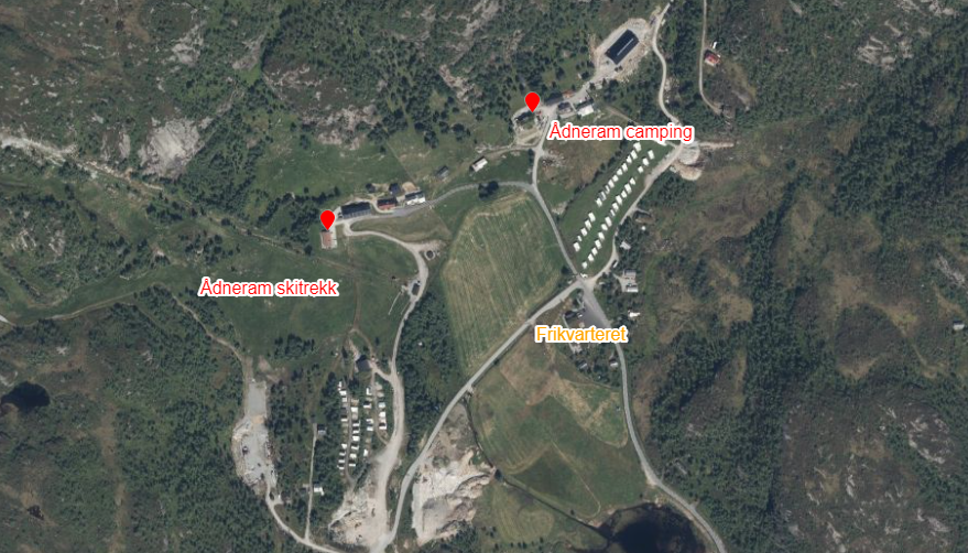 Områder med campingvognoppstillingsplasser i Sirdal | Campingvogn i Sirdal