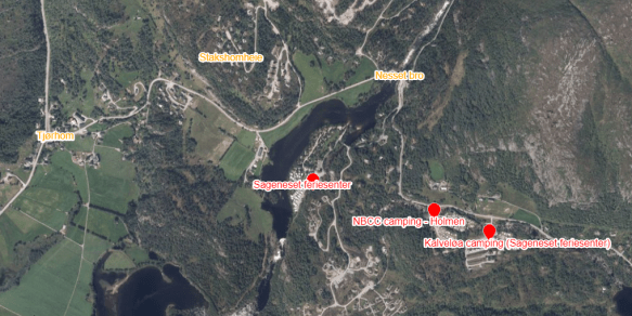 Områder med campingvognoppstillingsplasser i Sirdal | Campingvogn i Sirdal